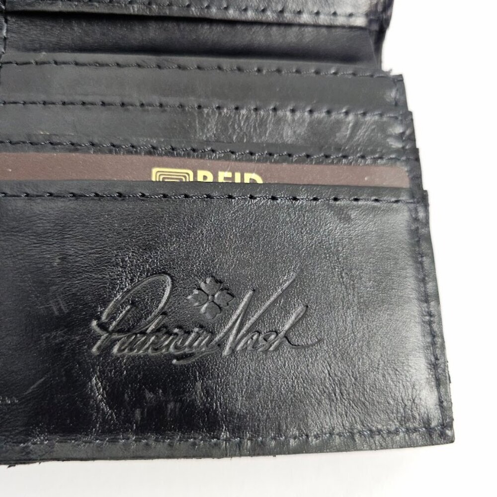 NEW PATRICIA NASH Astra Bifold Wallet PERUVIAN PAINTING FLORAL RFID Leather Coin - Picture 7 of 8